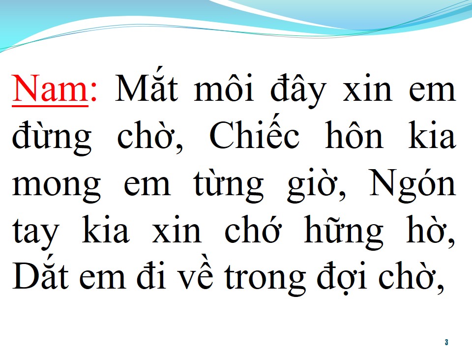 Lời bài hát HÃY YÊU NHƯ CHƯA YÊU LẦN NÀO (SONG CA)