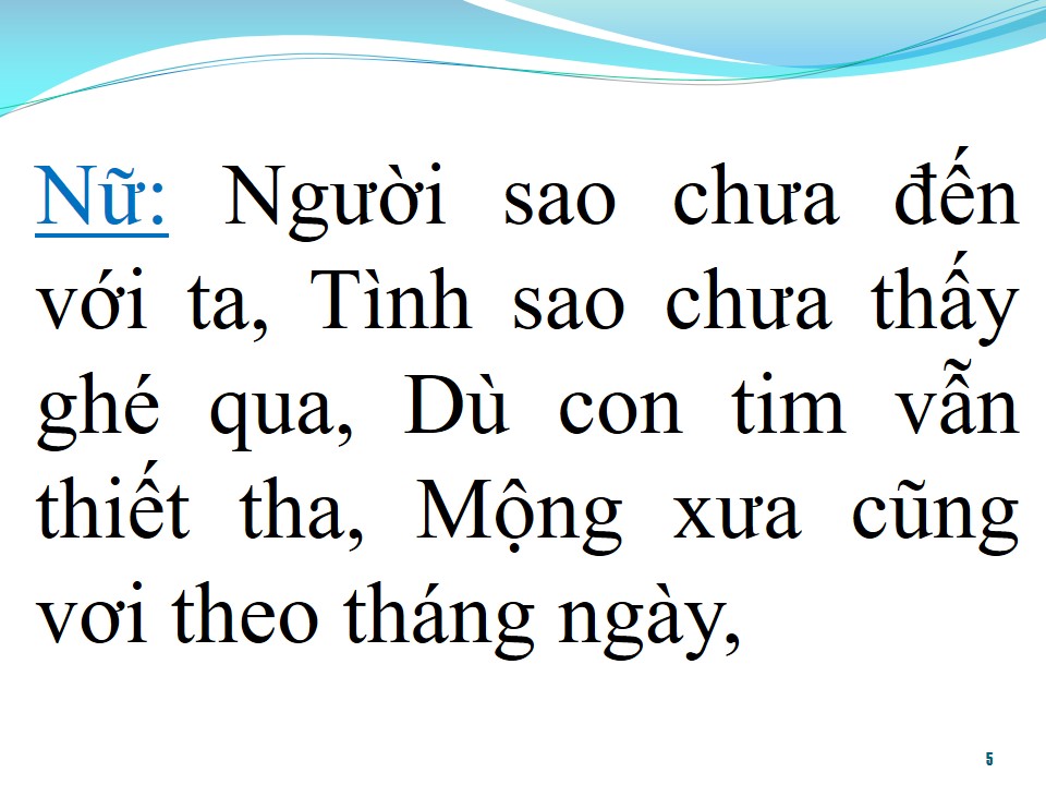 Lời bài hát HÃY YÊU NHƯ CHƯA YÊU LẦN NÀO (SONG CA)