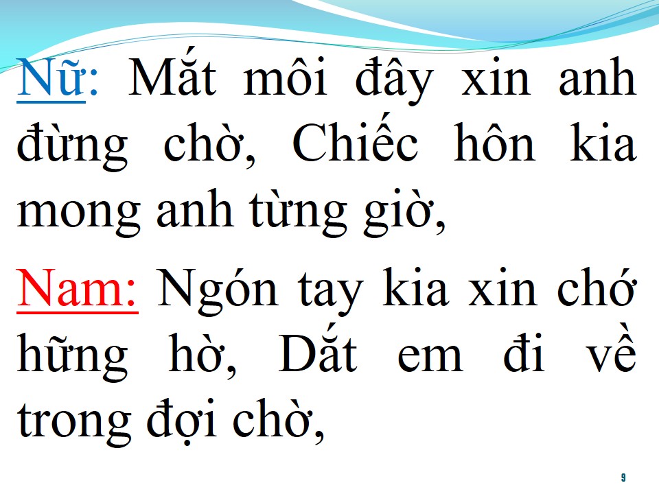 Lời bài hát HÃY YÊU NHƯ CHƯA YÊU LẦN NÀO (SONG CA)