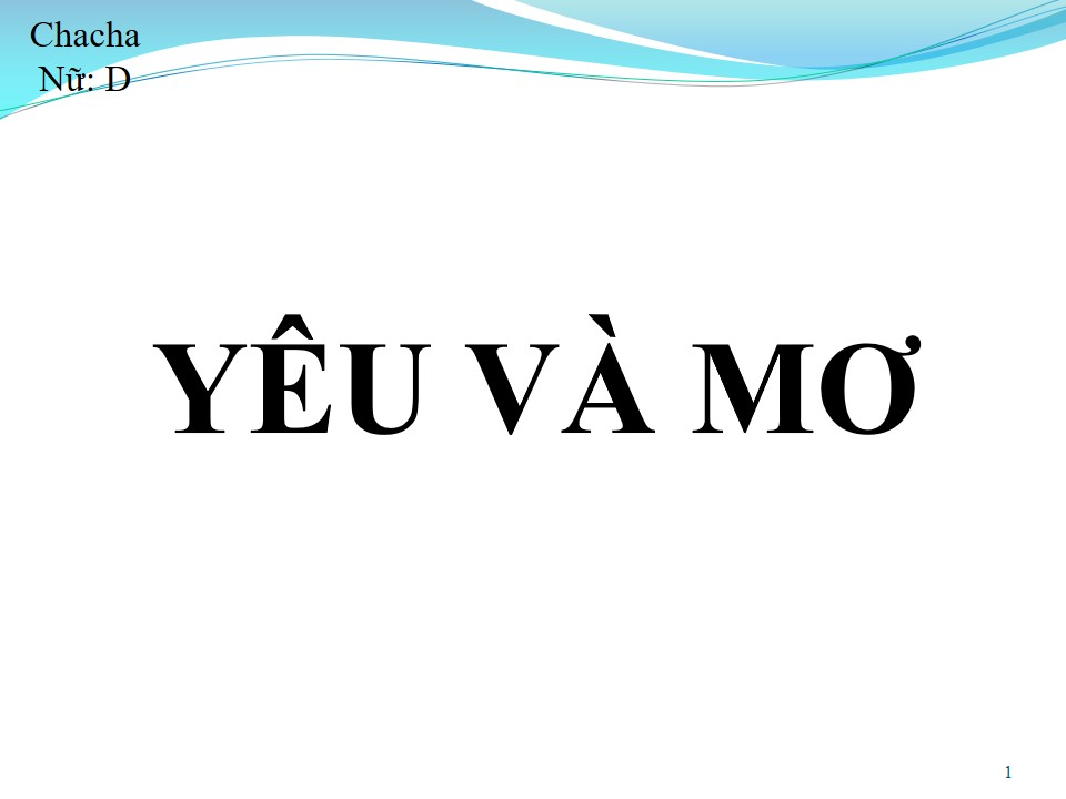 Lời bài hát YÊU VÀ MƠ