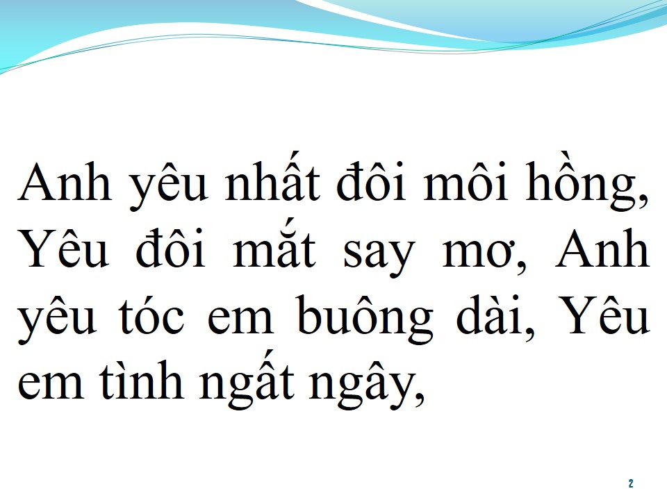 Lời bài hát YÊU VÀ MƠ