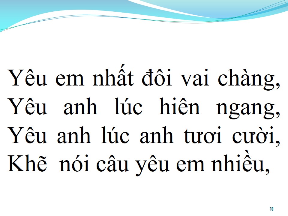 Lời bài hát YÊU VÀ MƠ
