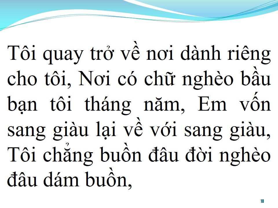 Lời bài hát TÔI KHÔNG GIẬN NGƯỜI