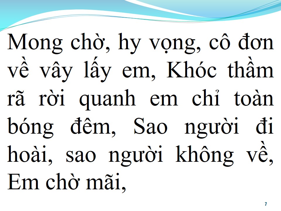 Lời bài hát EM KHÔNG CẦN ANH