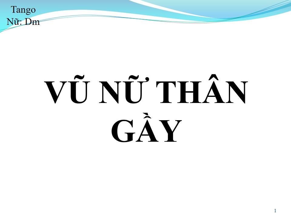 Lời bài hát VŨ NỮ THÂN GẦY (LA CUMPARSITA)