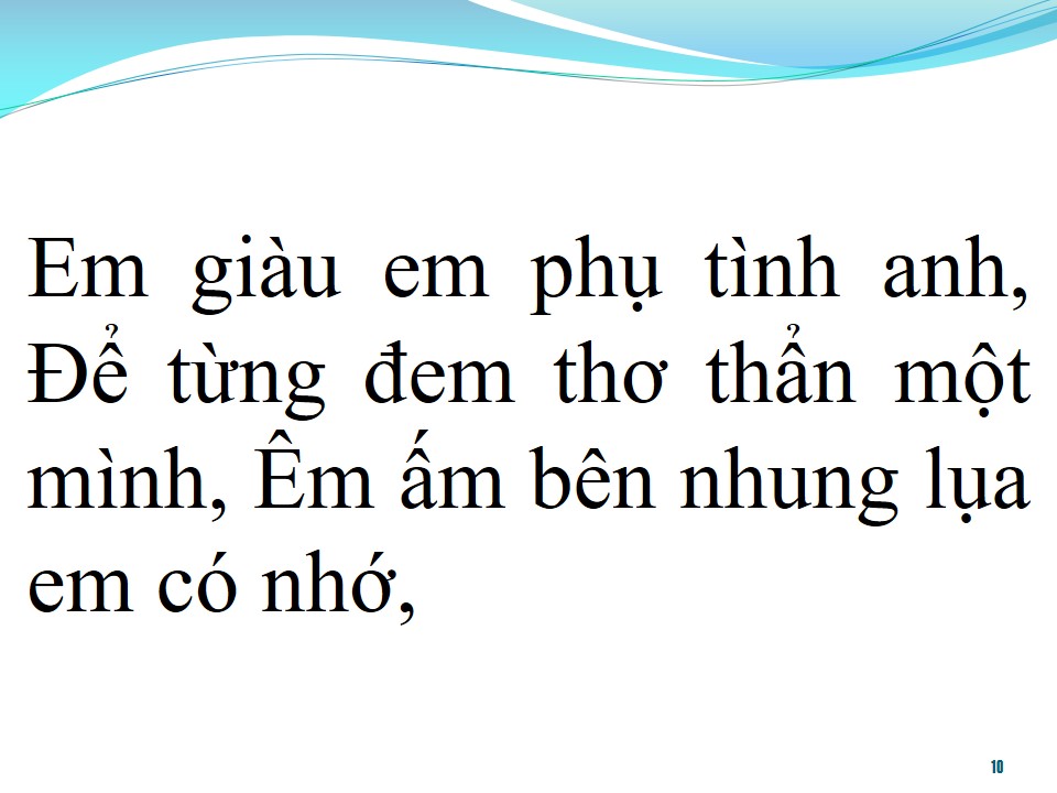 Lời bài hát MỐI TÍNH BÊN GIẾNG NƯỚC