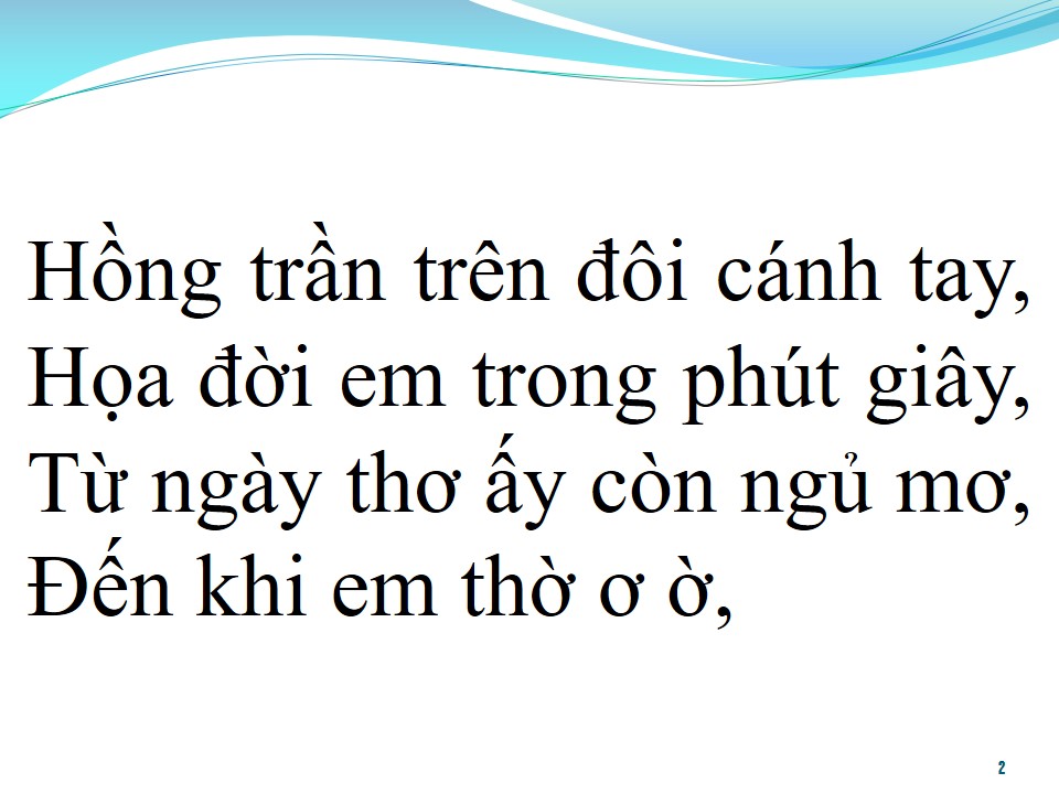 Lời bài hát SÓNG GIÓ