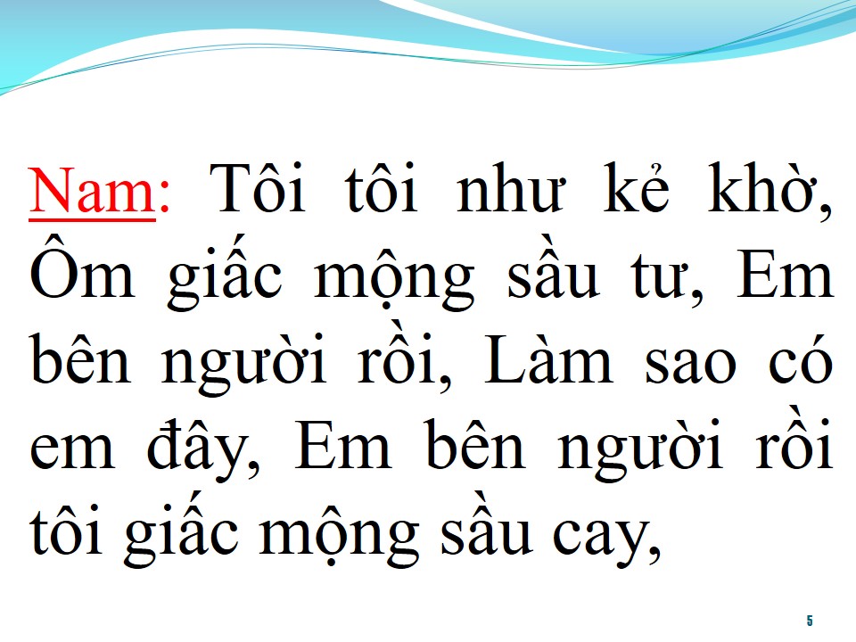 Lời bài hát NGỠ LÀ BẠN BÈ THÔI (SONG CA)