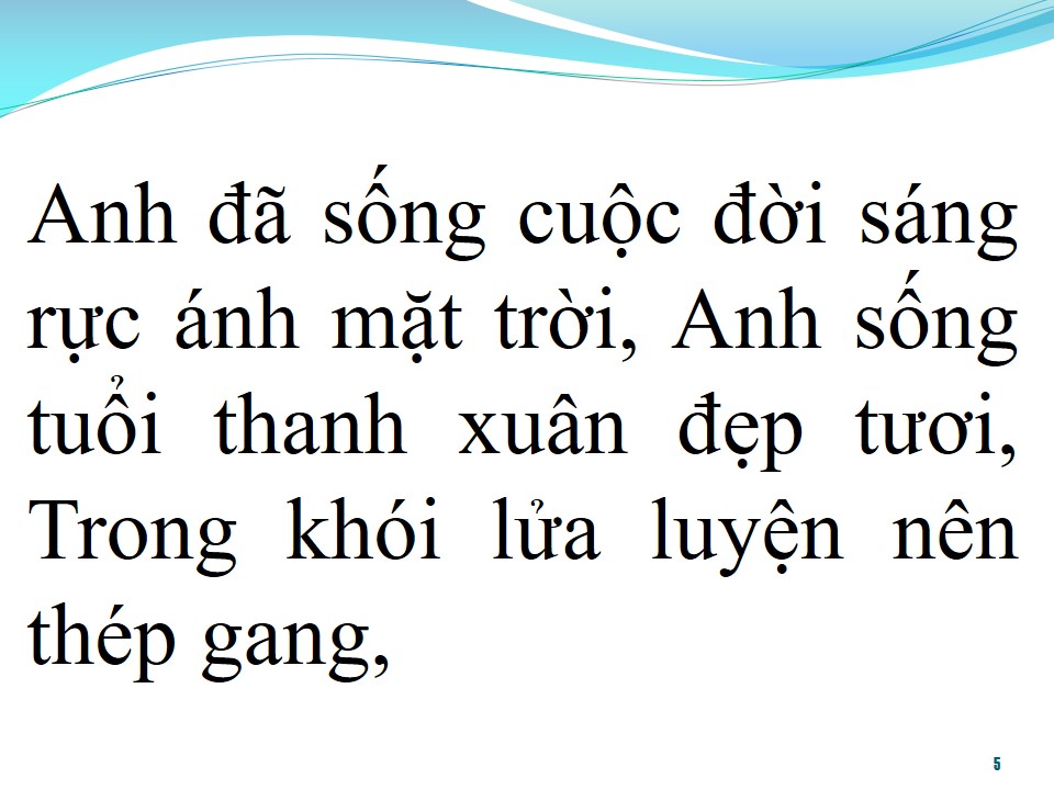 Lời bài hát LỜI ANH VỌNG MÃI NGÀN NĂM