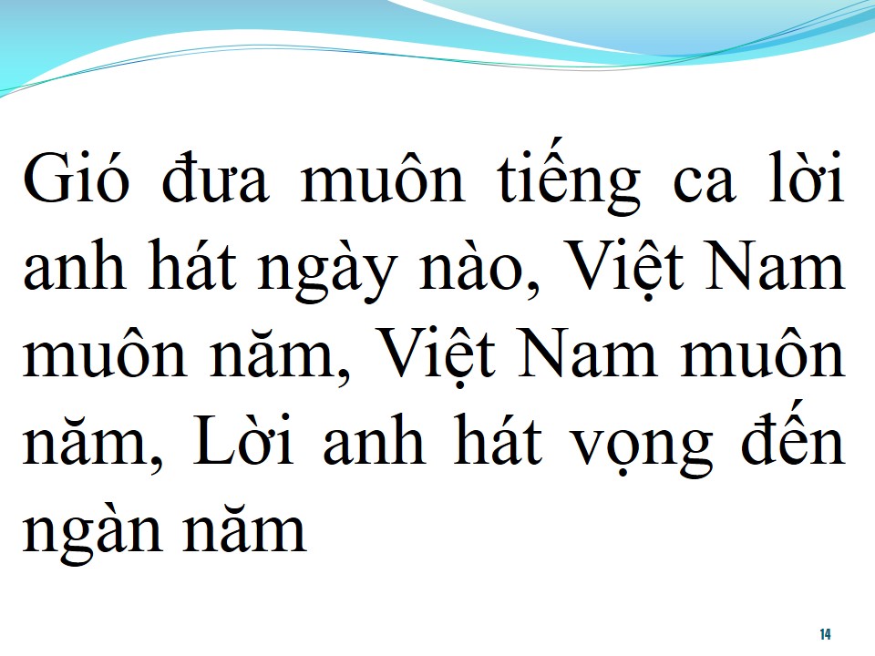 Lời bài hát LỜI ANH VỌNG MÃI NGÀN NĂM