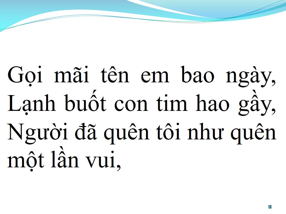 Lời bài hát TÌNH NGỠ TRĂM NĂM (SONG CA)