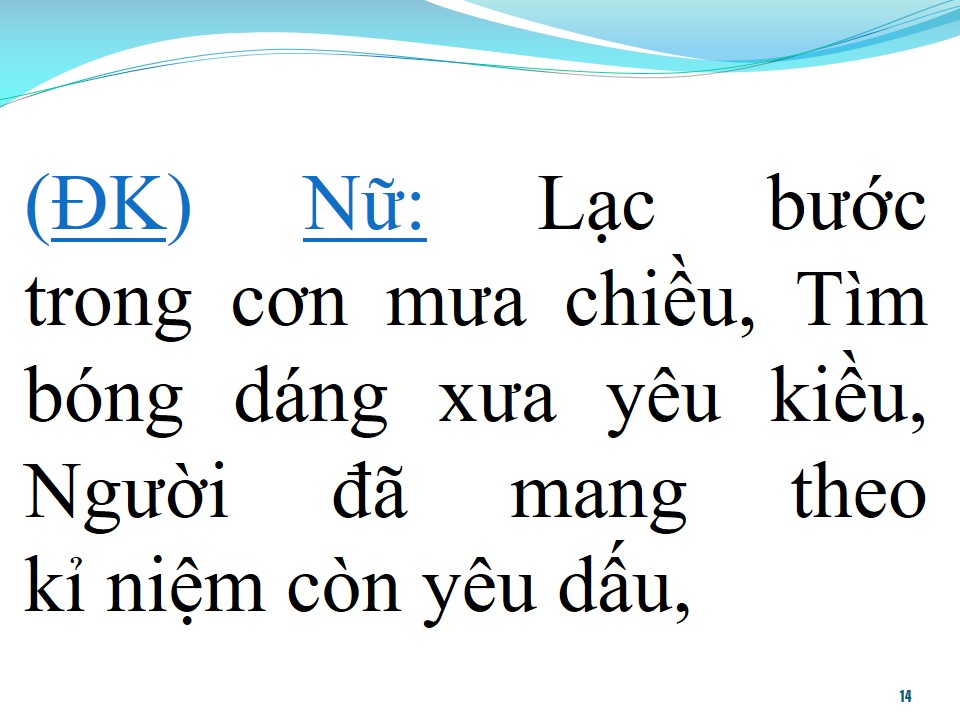 Lời bài hát TÌNH NGỠ TRĂM NĂM (SONG CA)