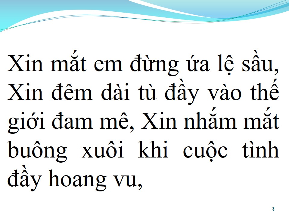 Lời bài hát HOANG VU