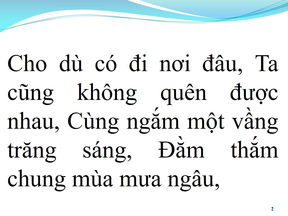 Lời bài hát CHO DÙ CÓ ĐI NƠI ĐÂU