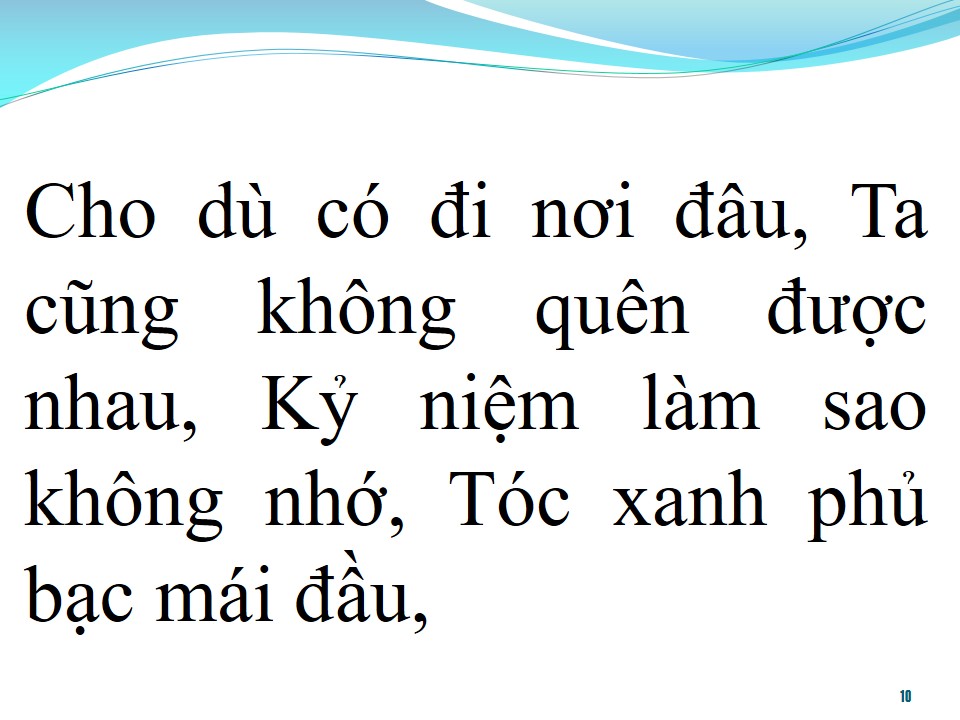Lời bài hát CHO DÙ CÓ ĐI NƠI ĐÂU