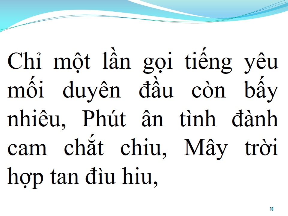 Lời bài hát NHỮNG GIỌT MƯA SẦU