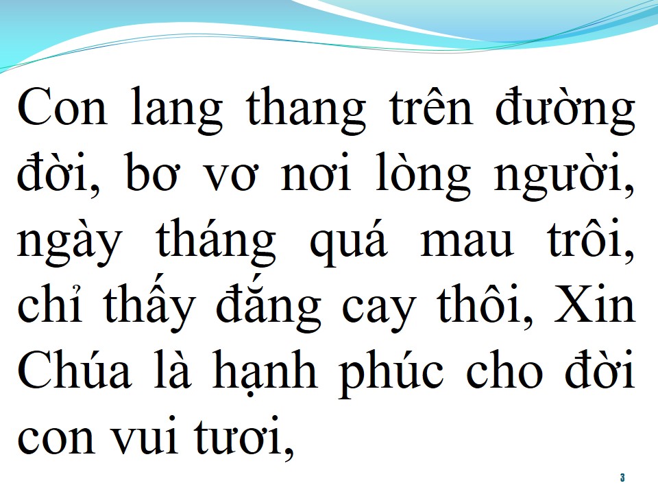 Lời bài hát HẠNH PHÚC ĐỜI CON