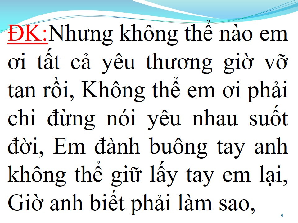 Lời bài hát QUÁ KHỨ ANH KHÔNG THỂ QUÊN