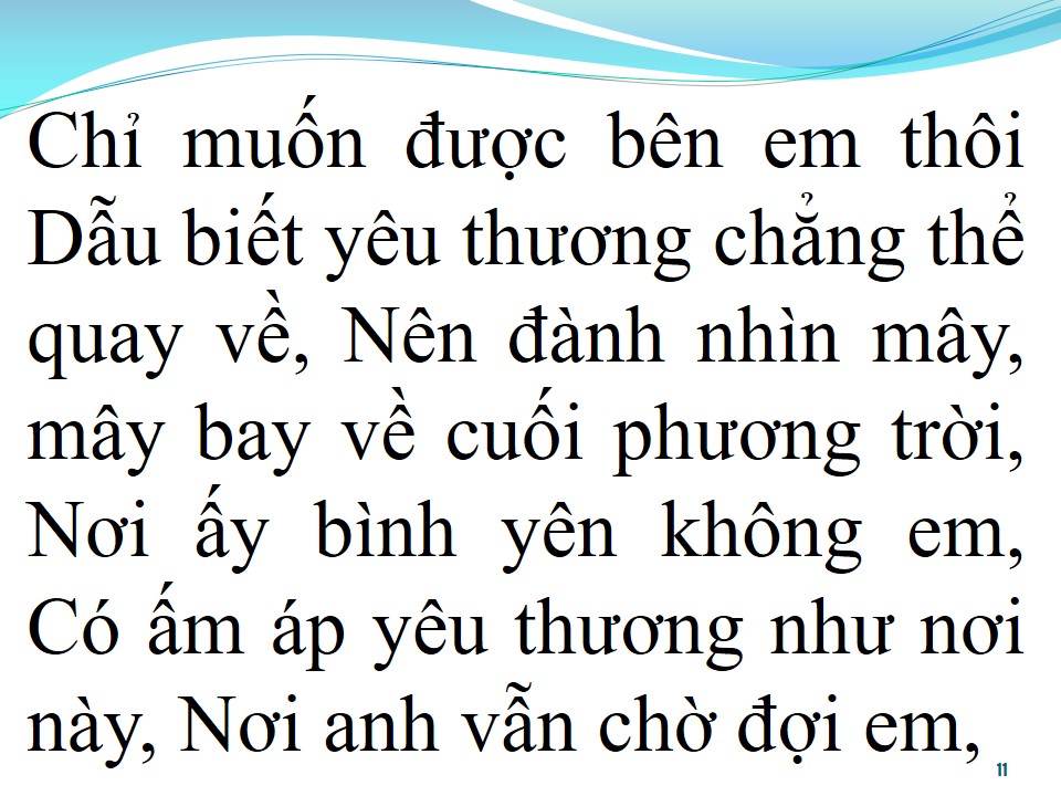 Lời bài hát QUÁ KHỨ ANH KHÔNG THỂ QUÊN