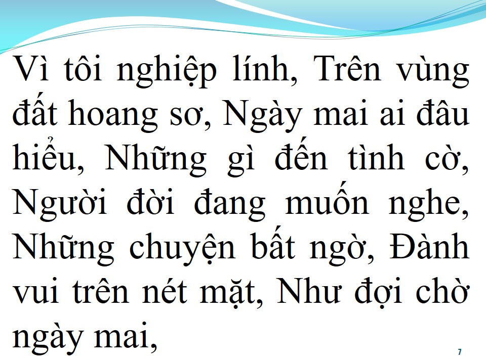 Lời bài hát LỜI TRẦN TÌNH