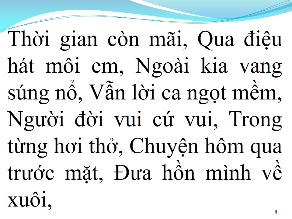 Lời bài hát LỜI TRẦN TÌNH
