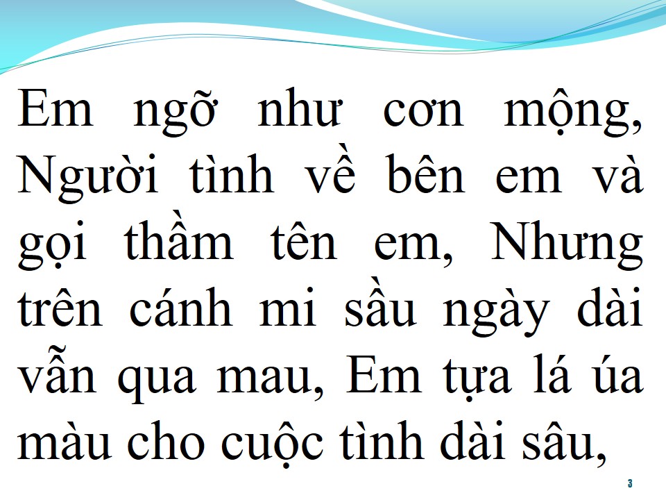 Lời bài hát GIỌT NƯỚC MẮT NGÀ