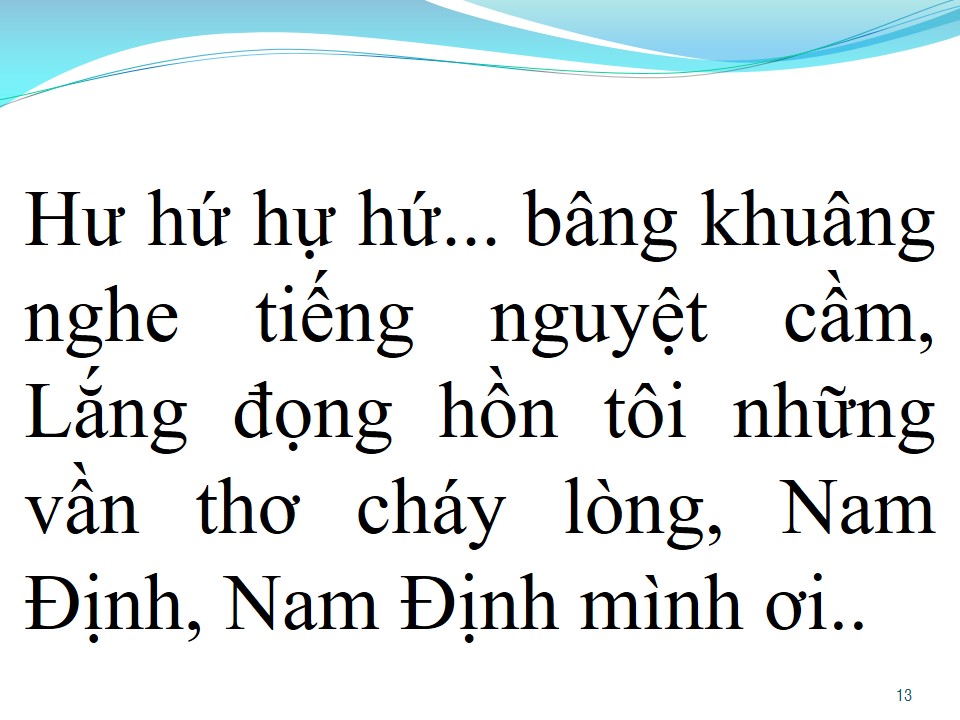 Lời bài hát NAM ĐỊNH MÌNH ƠI