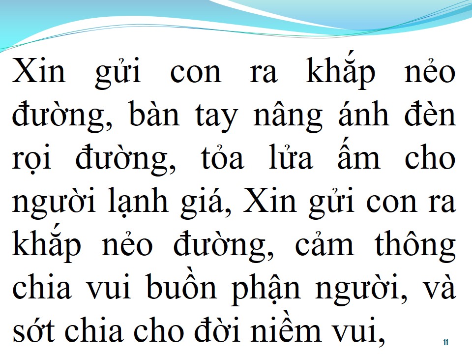 Lời bài hát CHÍNH CHÚA CHỌN CON