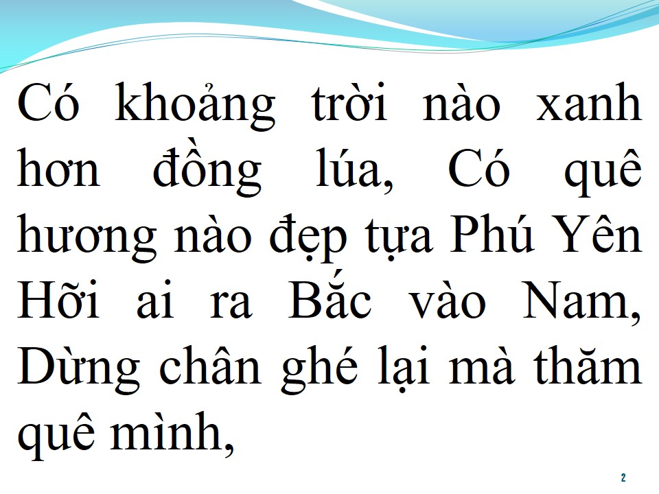 Lời bài hát YÊU LẮM QUÊ MÌNH