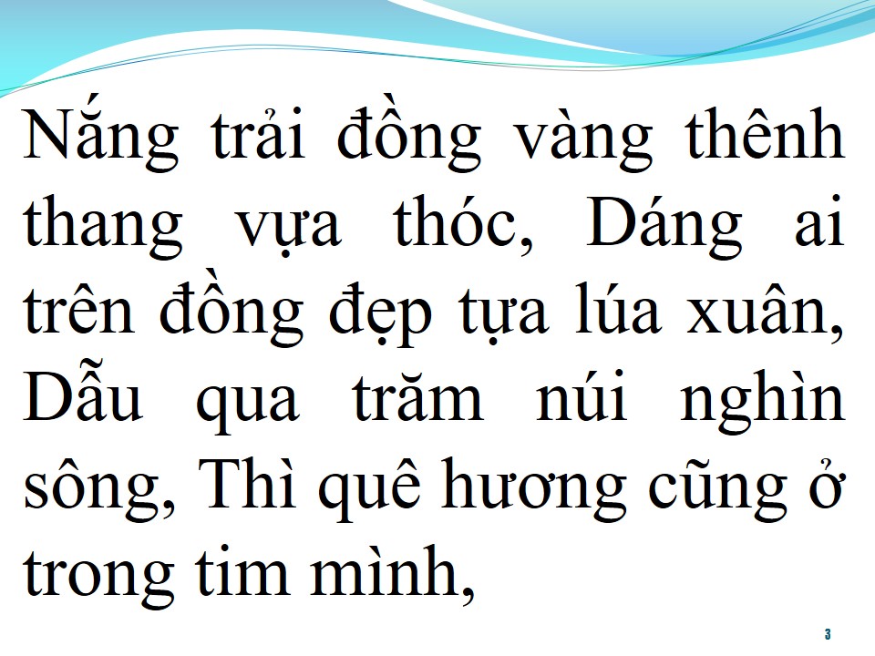 Lời bài hát YÊU LẮM QUÊ MÌNH
