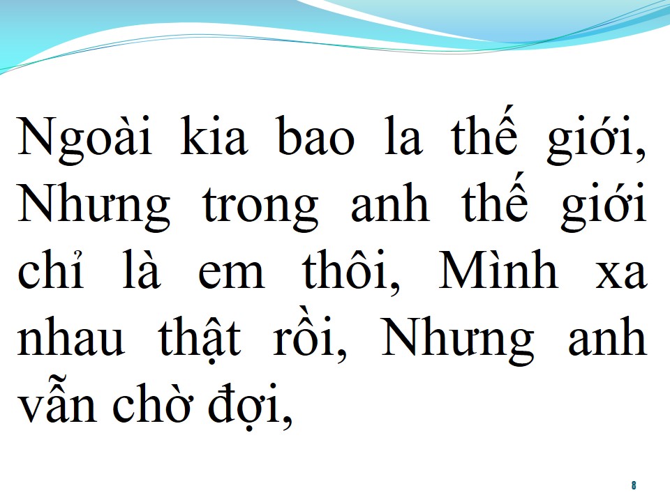 Lời bài hát XIN ĐỪNG LẶNG IM