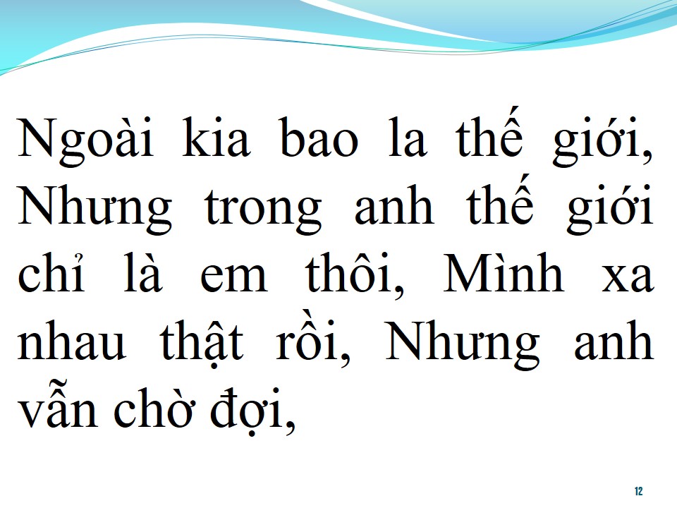 Lời bài hát XIN ĐỪNG LẶNG IM