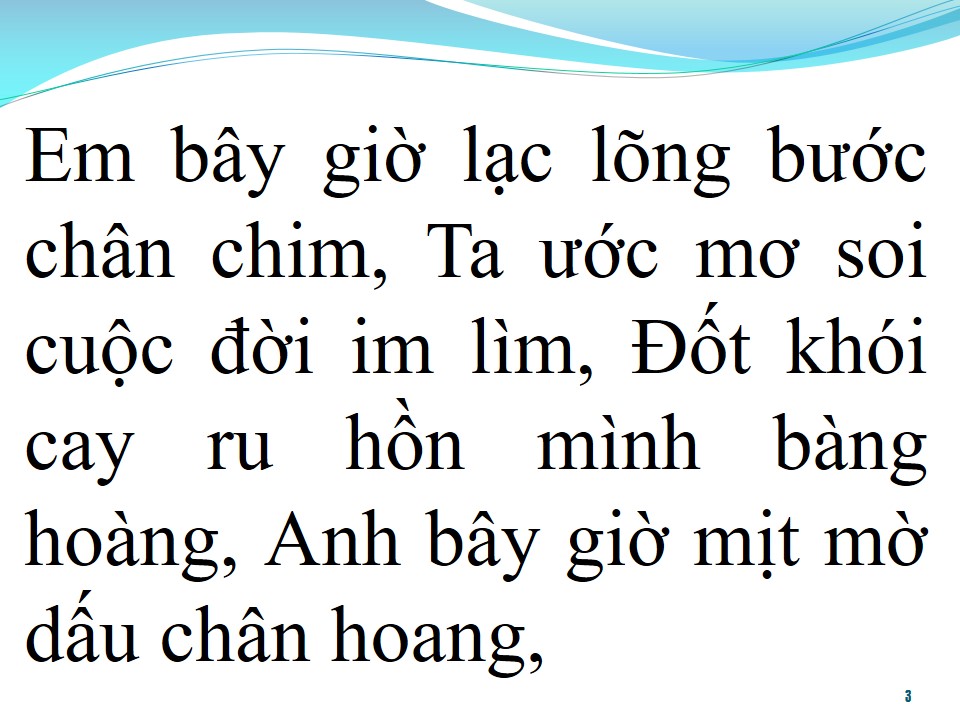Lời bài hát TRẢ LẠI THOÁNG MÂY BAY