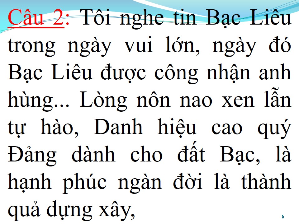 Lời bài hát NHỚ BẠC LIÊU (TÂN CỔ)