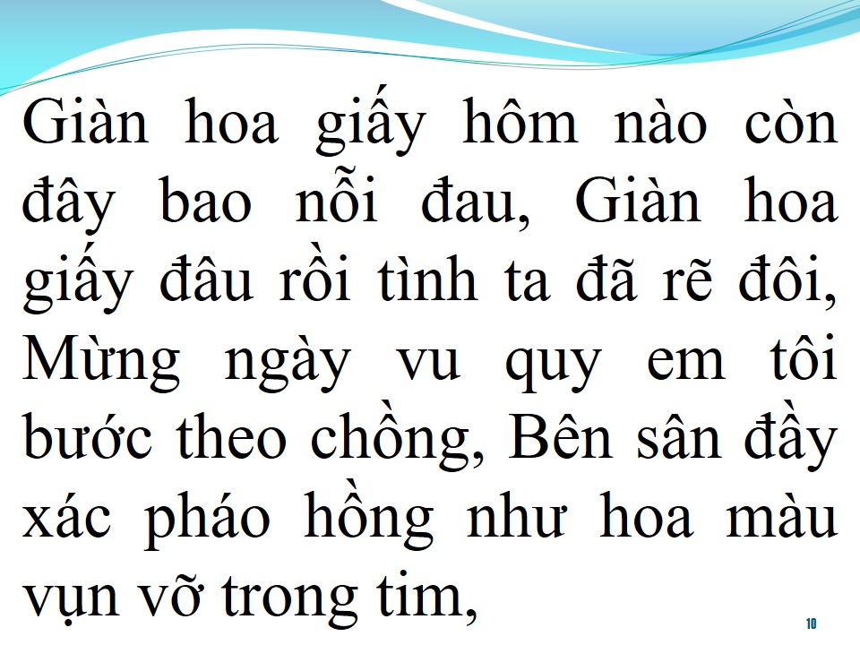 Lời bài hát MÀU HOA TAN VỠ