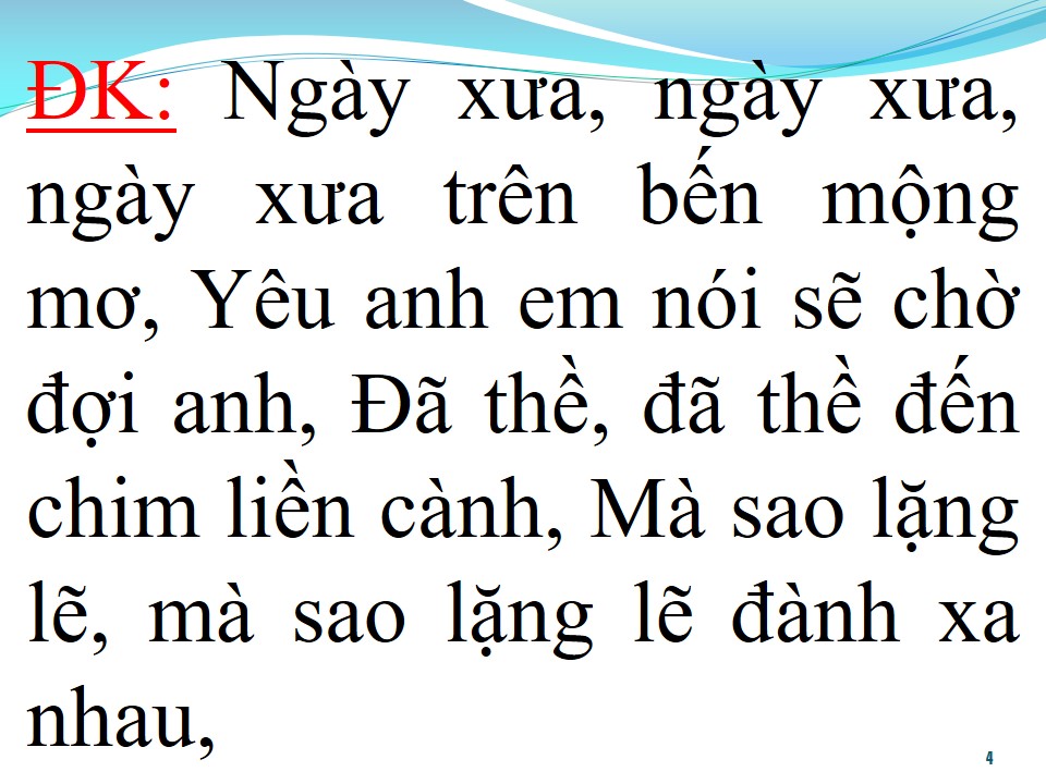 Lời bài hát MÂY NGÀN LỐI XƯA