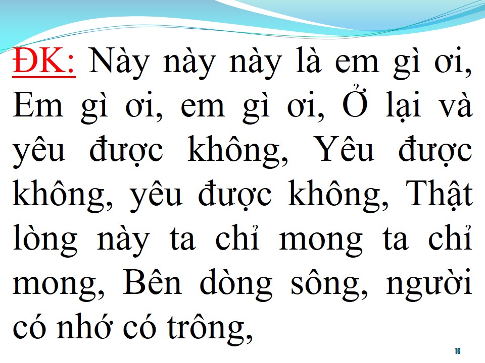 Lời bài hát EM GÌ ƠI