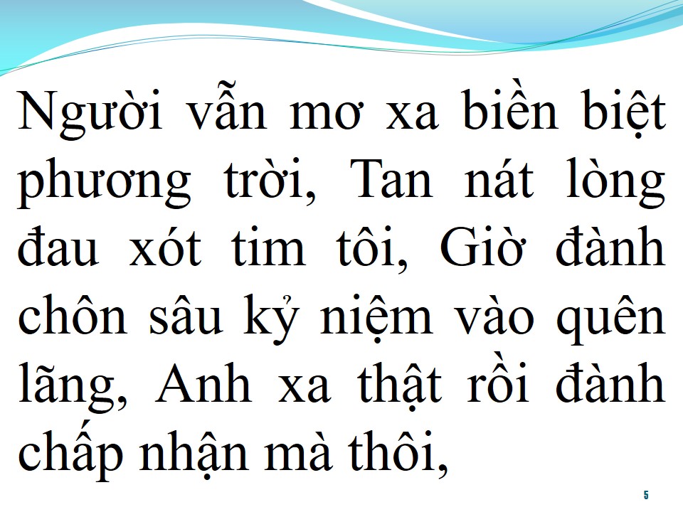 Lời bài hát ĐÀNH CHÔN KỸ NIỆM
