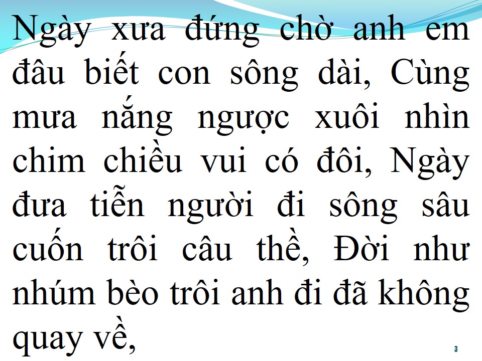 Lời bài hát NGƯỜI ĐÃ SANG SÔNG