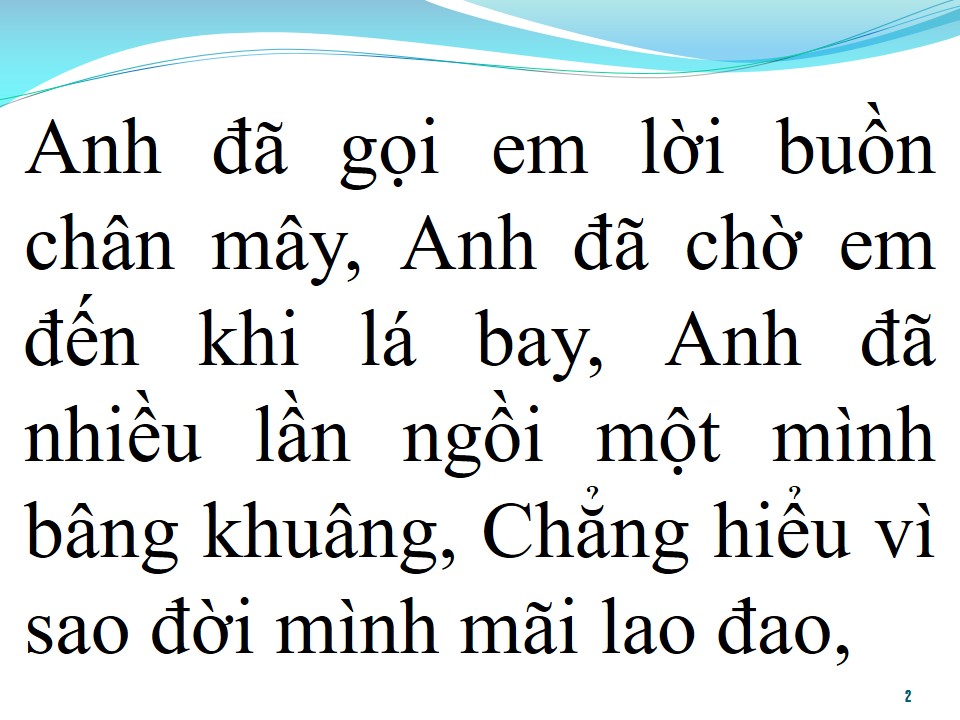 Lời bài hát TRÁI TIM NGỤC TÙ