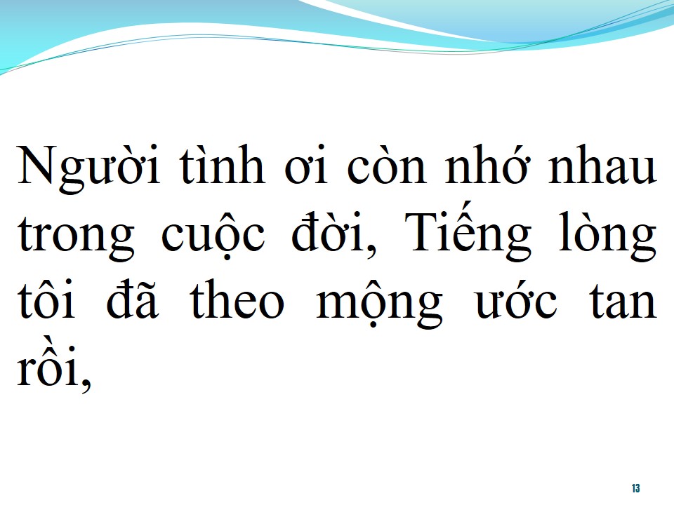 Lời bài hát MÙA ĐÔNG THƯƠNG NHỚ