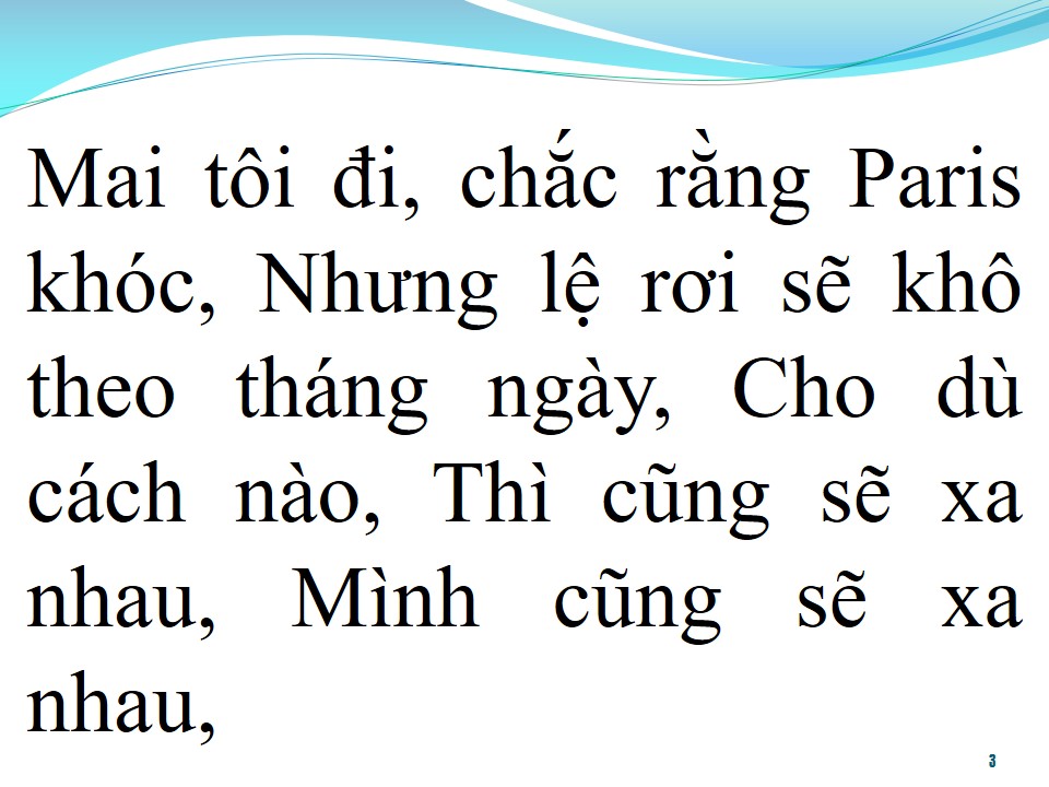 Lời bài hát MAI TÔI ĐI