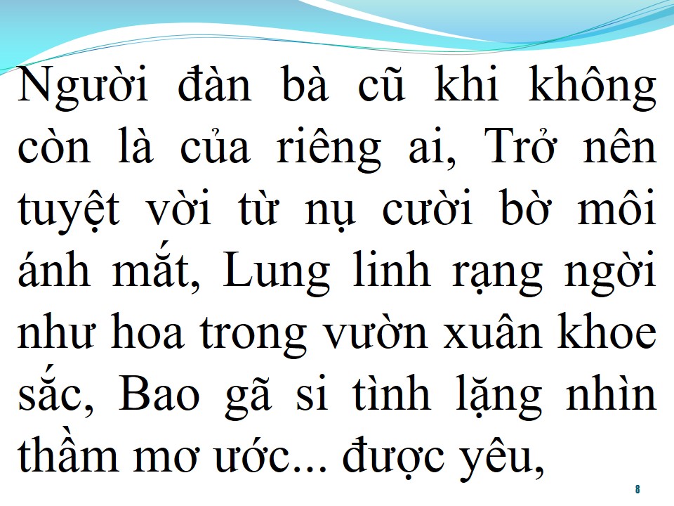 Lời bài hát ĐÀN BÀ CŨ
