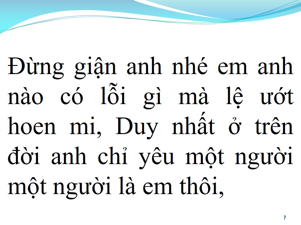 Lời bài hát ĐỪNG GIẬN ANH NHÉ EM