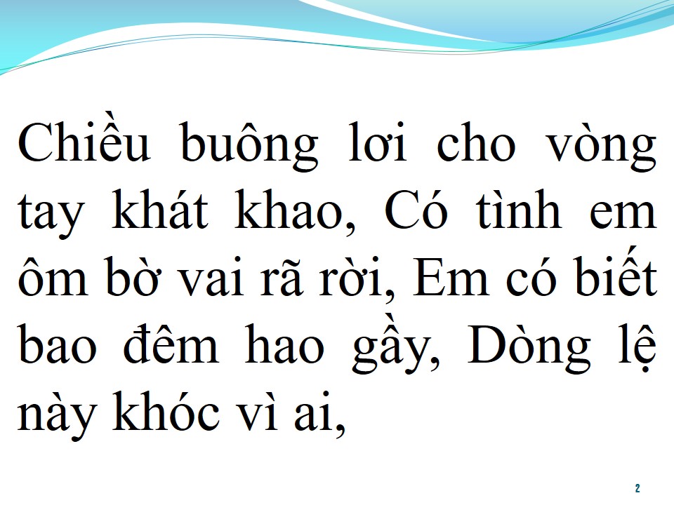 Lời bài hát TRÁI TIM HOANG ĐƯỜNG