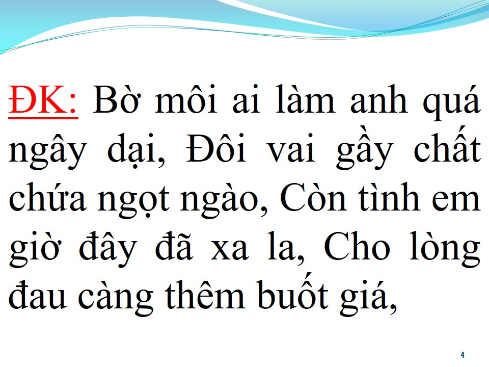 Lời bài hát TRÁI TIM HOANG ĐƯỜNG