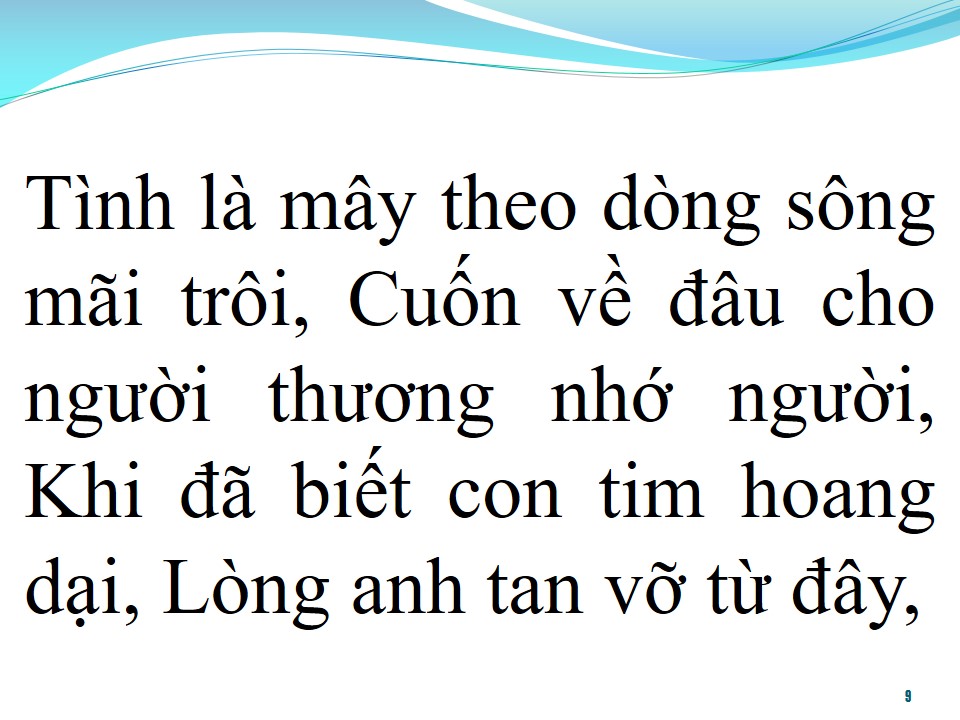 Lời bài hát TRÁI TIM HOANG ĐƯỜNG