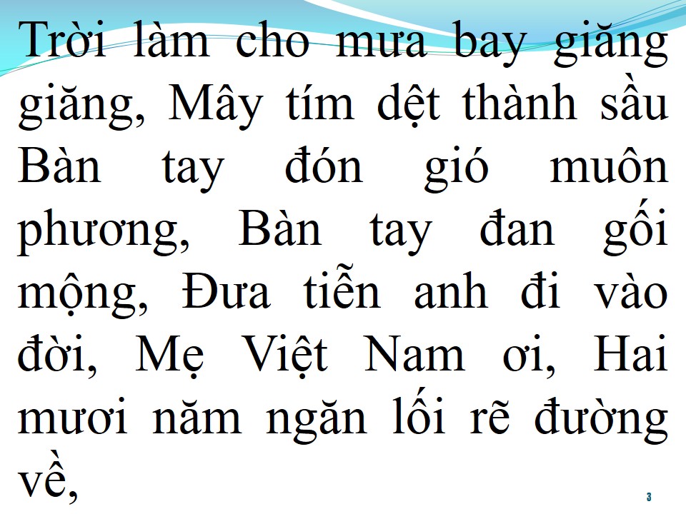 Lời bài hát TÁM ĐIỆP KHÚC