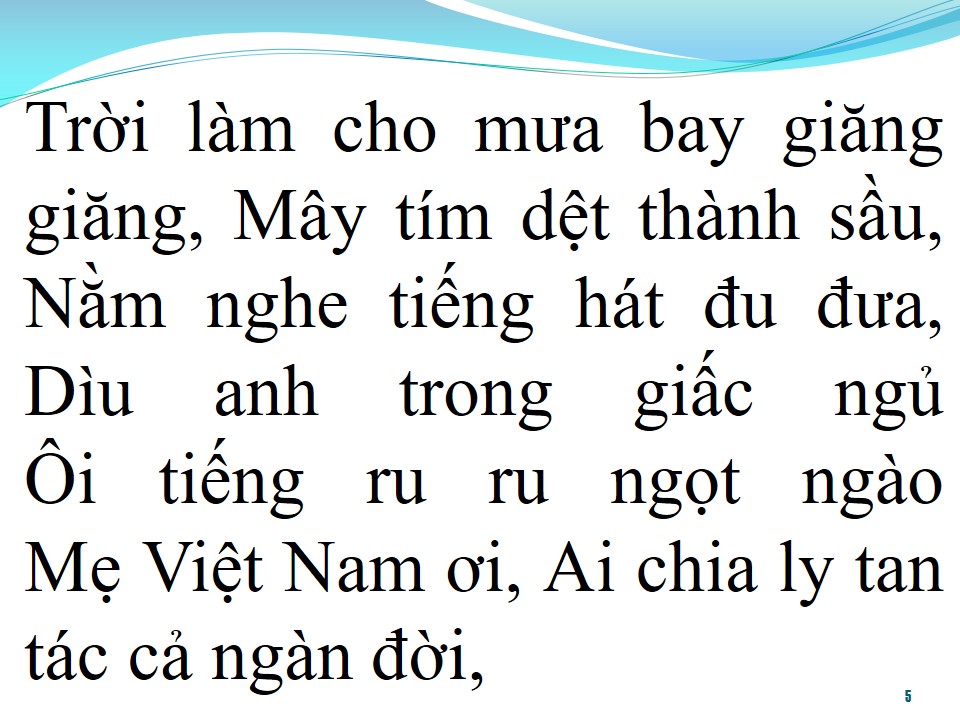 Lời bài hát TÁM ĐIỆP KHÚC