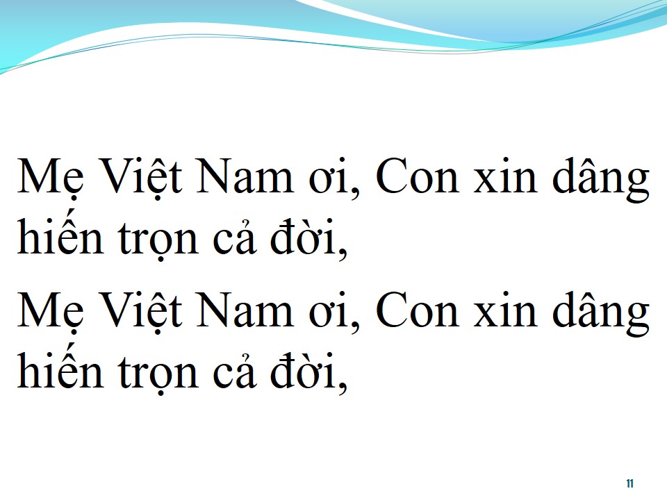 Lời bài hát TÁM ĐIỆP KHÚC